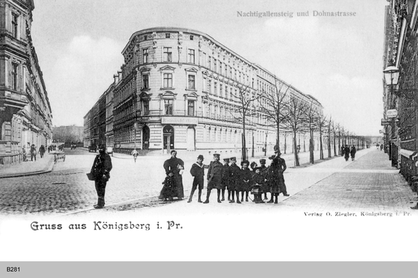 Königsberg, Nachtigallensteig, Dohnastraße