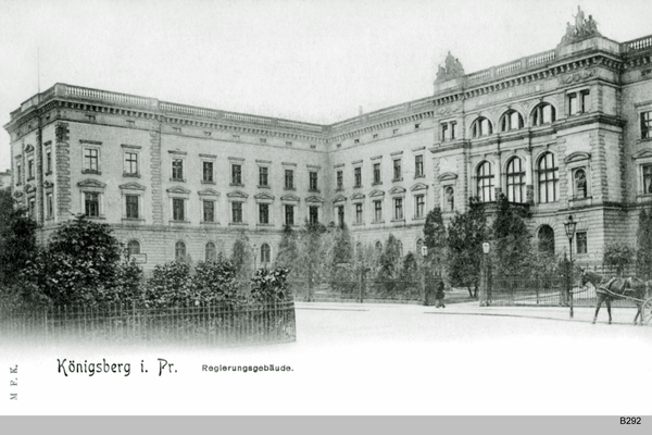 Königsberg, Regierungsgebäude