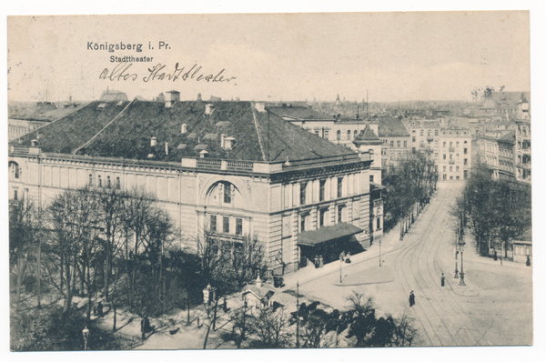 Königsberg, Stadttheater, Theaterplatz