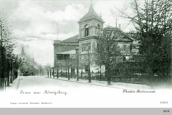 Königsberg, Theaterrestaurant