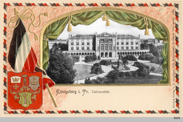 Königsberg, Universität coloriert