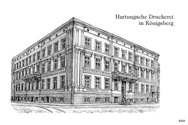 Königsberg, Hartung Druckerei
