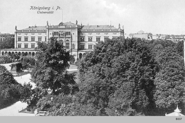 Königsberg, Universität und Königspark