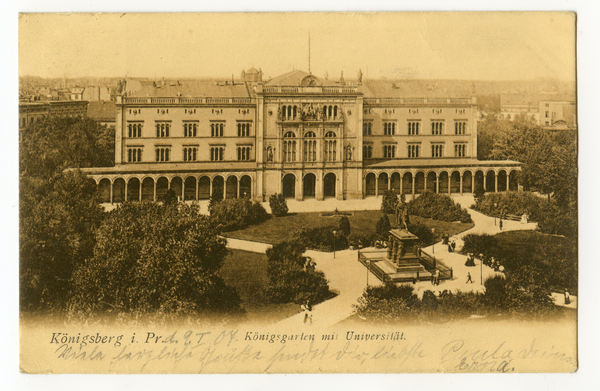 Königsberg, Königsgarten Universität