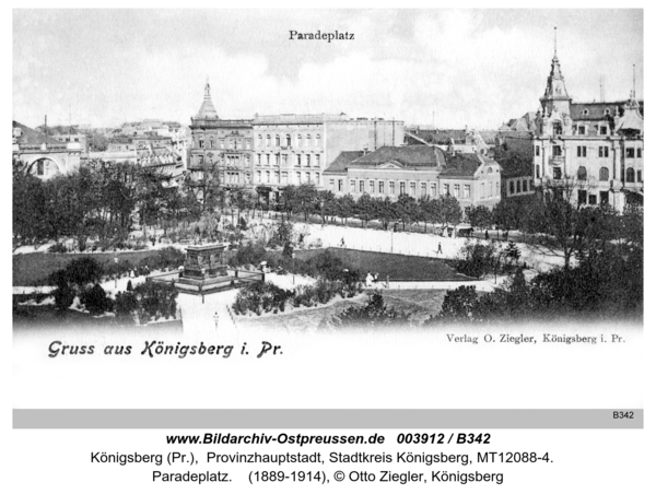 Königsberg (Pr.), Paradeplatz