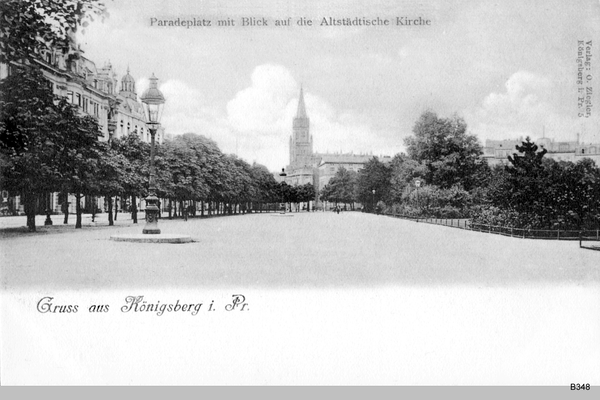 Königsberg, Paradeplatz, Altstädtische Kirche