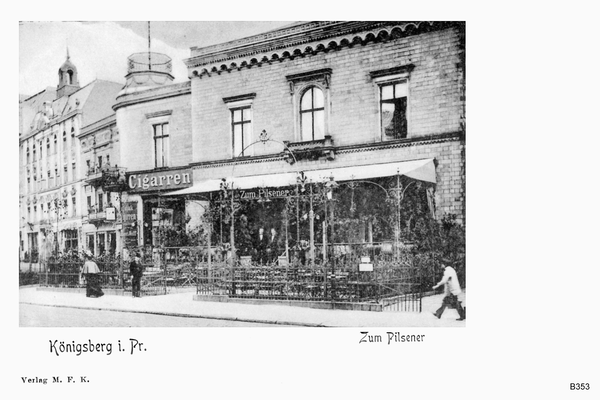 Königsberg, Paradeplatz, Zum Pilsener