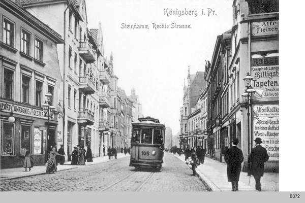 Königsberg, Steindamm Rechte Straße