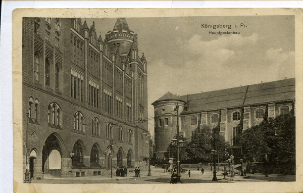 Königsberg, Hauptpostanbau