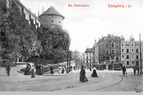 Königsberg, Am Gesekusplatz