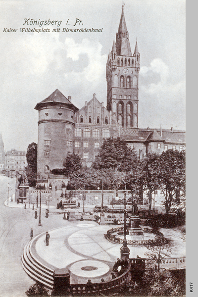 Königsberg, Schloß, Kaiser Wilhelm Platz