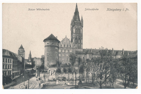 Königsberg, Schloss, Kaiser Wilhelm Platz