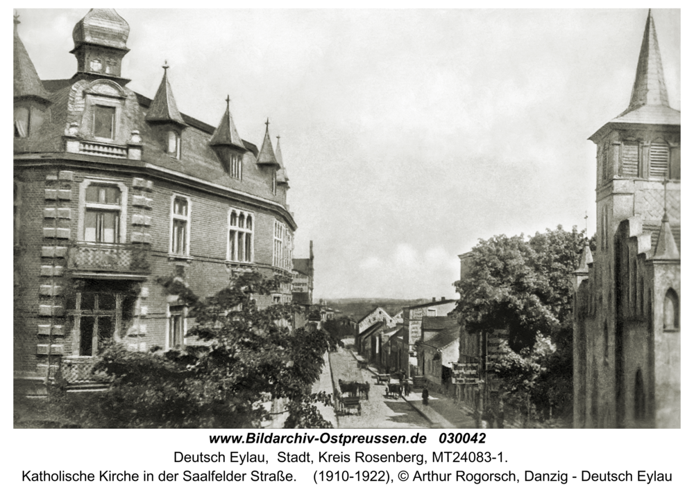 Deutsch Eylau, katholische Kirche in der Saalfelder Straße