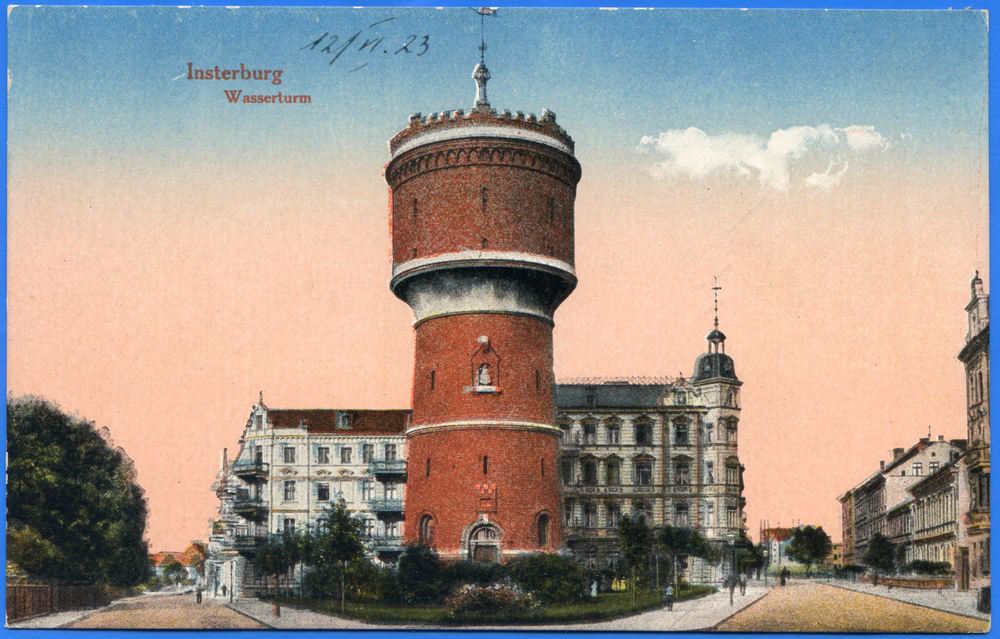 Insterburg, Am Wasserturm