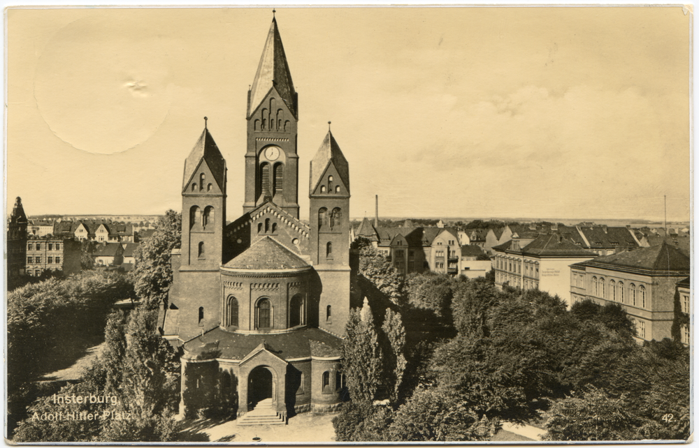 Insterburg, Adolf-Hitler-Platz, Reformierte Kirche