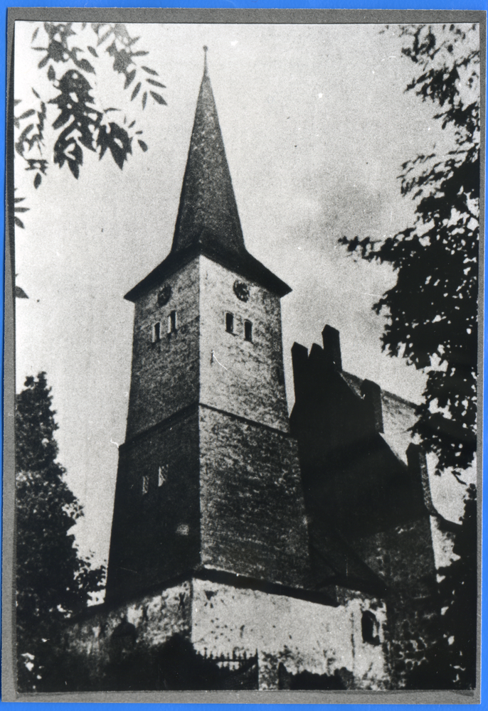 Juditten Kr. Königsberg, Kirche von Südwesten