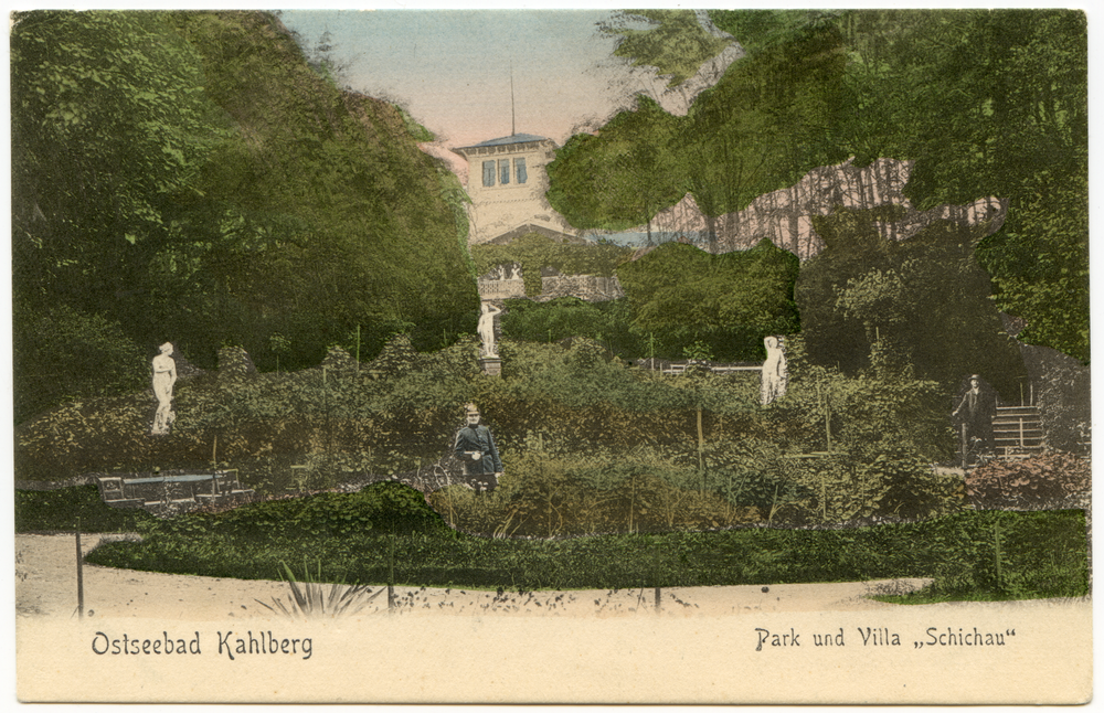 Kahlberg-Liep, Park und Villa "Schichau"