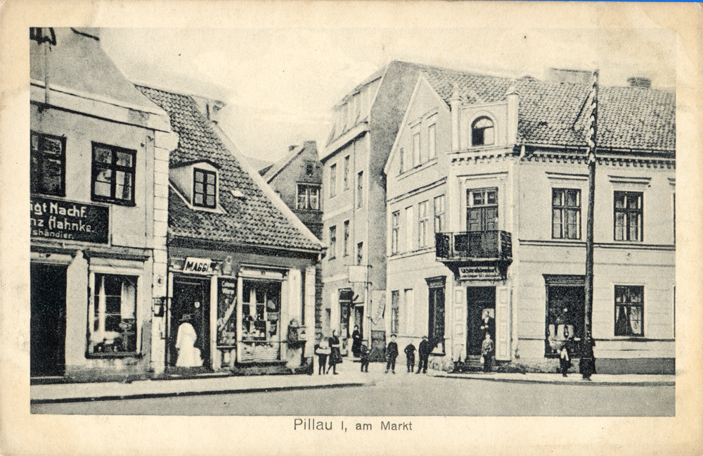 Pillau, Seestadt, Großer Markt