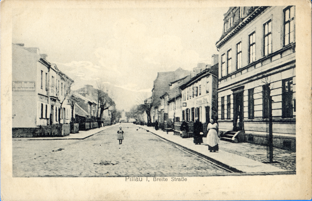 Pillau, Seestadt, Breite Straße