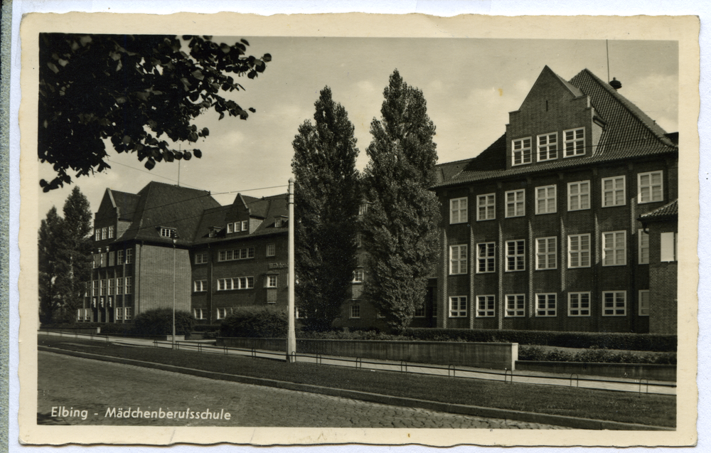 Elbing, Königsberger Straße, Mädchenberufsschule