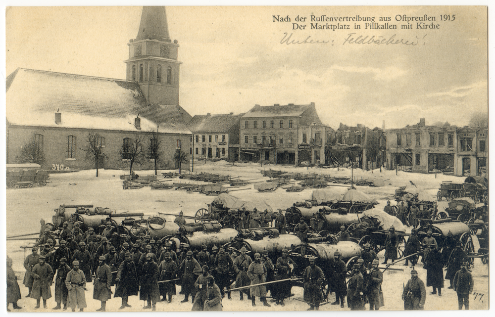 Pillkallen Kr. Schloßberg, Das zerstörte Pillkallen