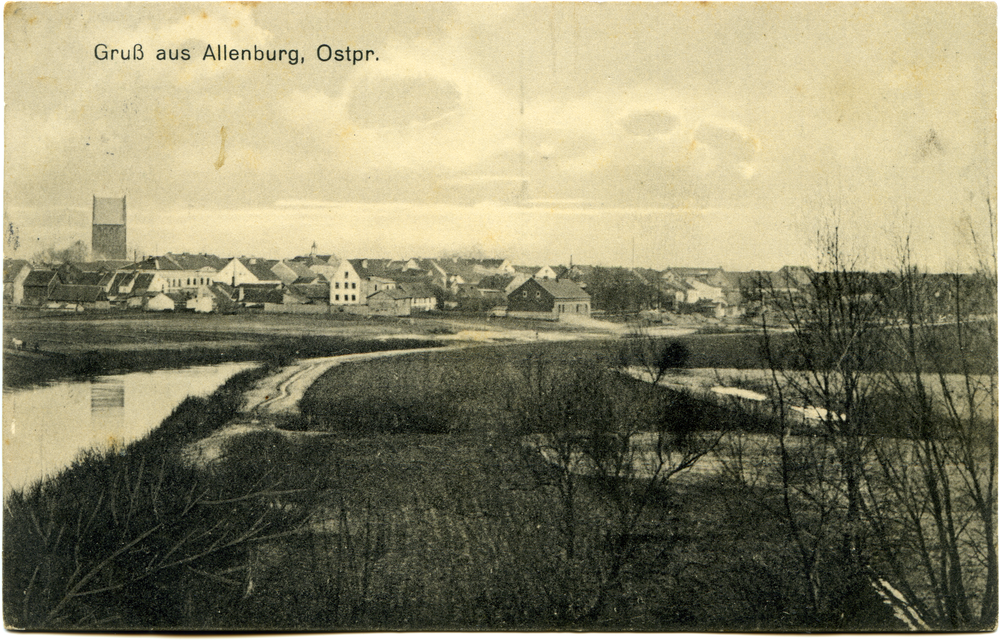Allenburg, Ortsansicht