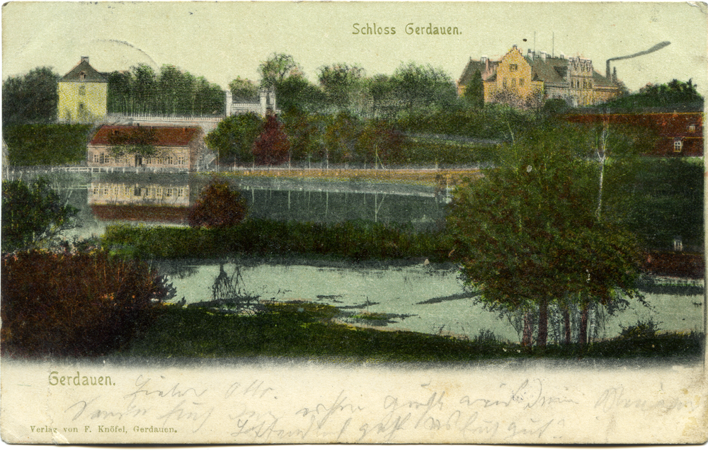 Gerdauen, Schloss