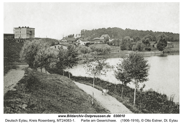 Deutsch Eylau, Partie am Geserichsee