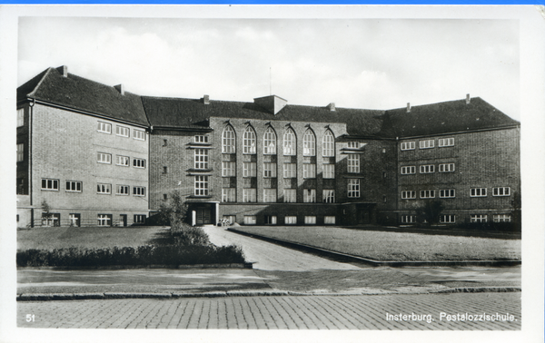 Insterburg, Kasernenstraße, Pestalozzischule