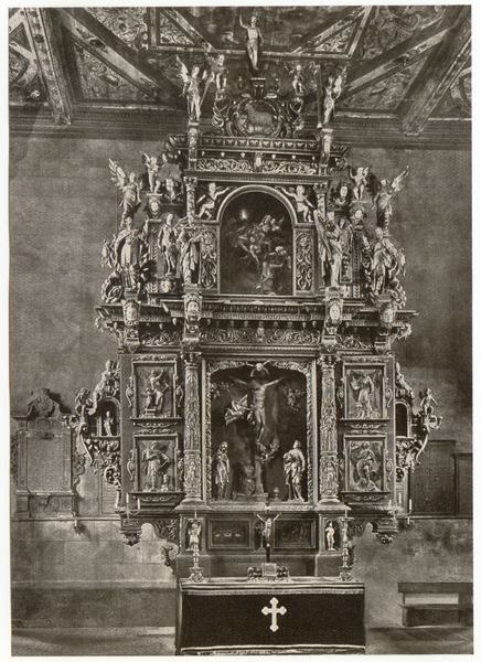 Insterburg, Lutherkirche, Inneres, Altar