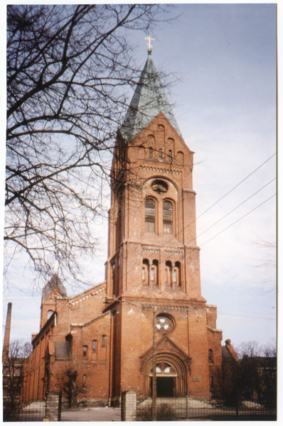 Insterburg (Черняховск), Markgrafenplatz, Reformierte Kirche