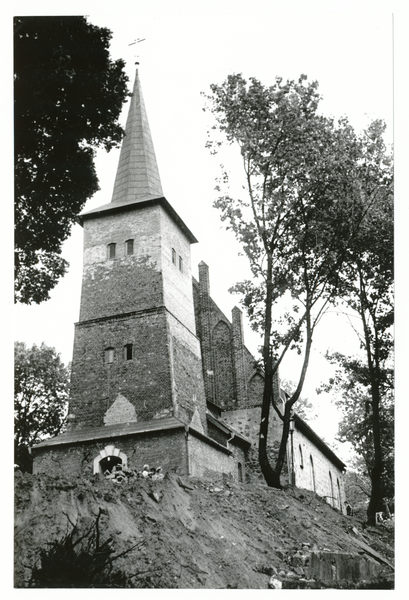 Juditten Kr. Königsberg, Kirche von Südwesten