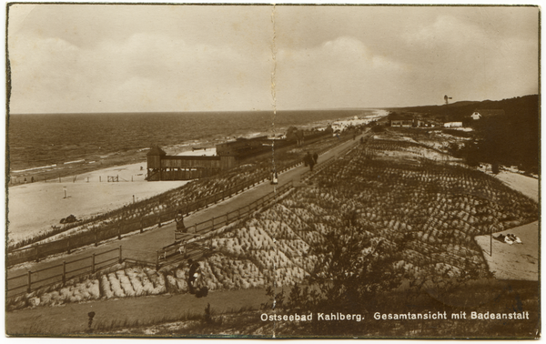 Kahlberg-Liep, Gesamtansicht mit Badeanstalt