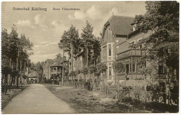 Kahlberg-Liep, Neue Villenstraße