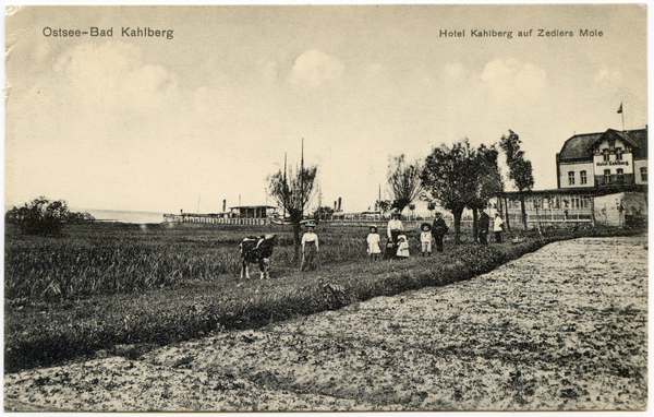 Kahlberg-Liep, Hotel Kahlberg auf Zedlers Mole