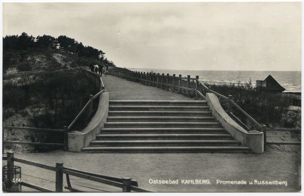 Kahlberg-Liep, Promenade und Russenberg