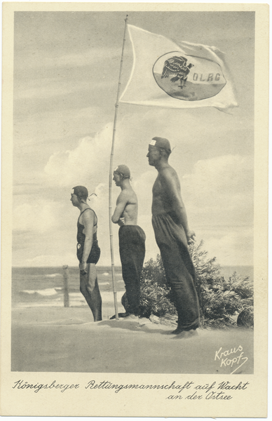 Ostsee, Königsberger DLRG-Rettungsmannschaft auf Wacht an der Ostsee