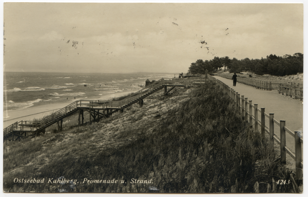 Kahlberg-Liep, Strand und Promenade