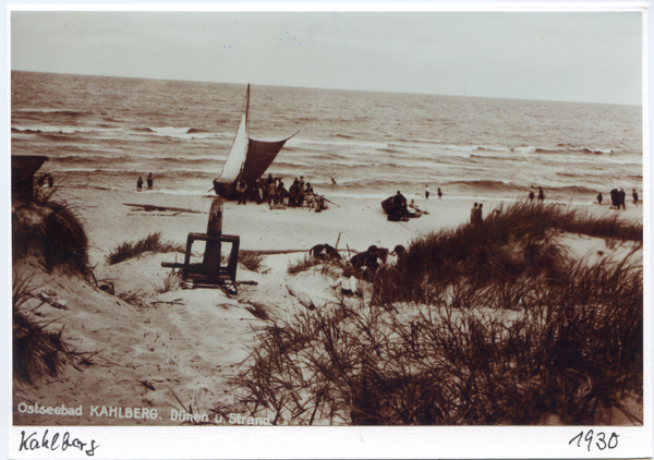 Kahlberg-Liep, Dünen und Strand