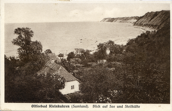 Klein Kuhren, Blick auf See und Steilküste