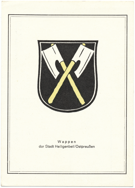 Heiligenbeil, Wappen