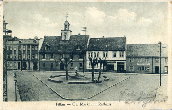 Pillau, Seestadt, Großer Markt