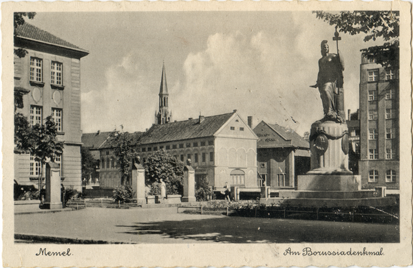 Memel, Borussia-Nationaldenkmal