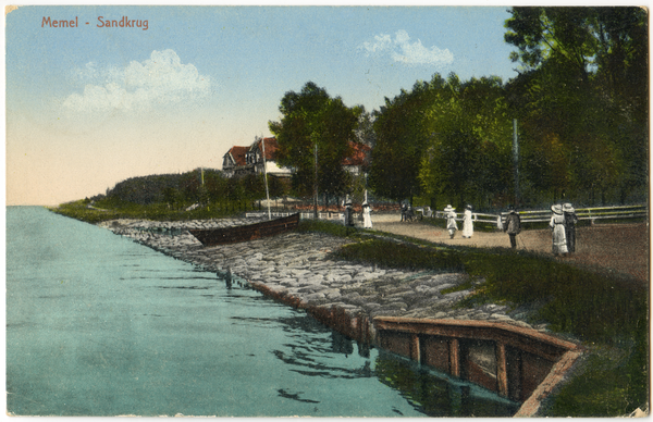 Sandkrug Stadtkr. Memel, Blick zum Kurhaus