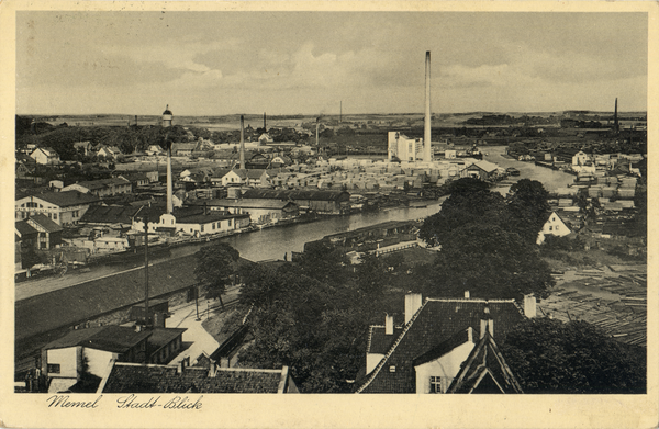 Memel, Stadtblick