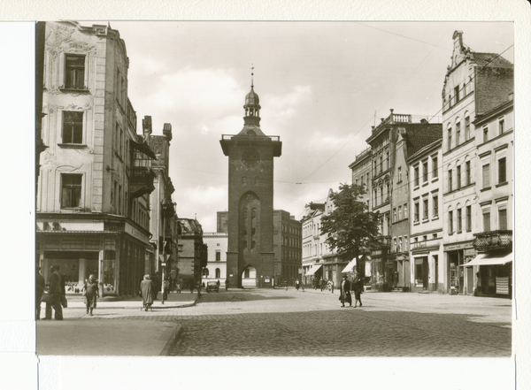 Elbing, Alter Markt mit Markttor