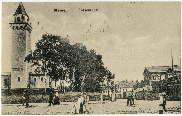 Memel, Promenade am Lotsenturm