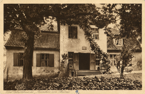 Tharau, Pfarrhaus, Geburtshaus des "Ännchen von Tharau"