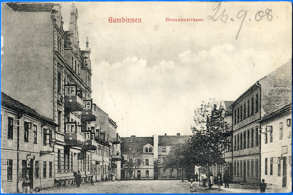 Gumbinnen, Brunnenstraße