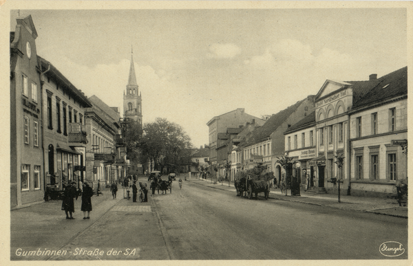 Gumbinnen, Straße der SA